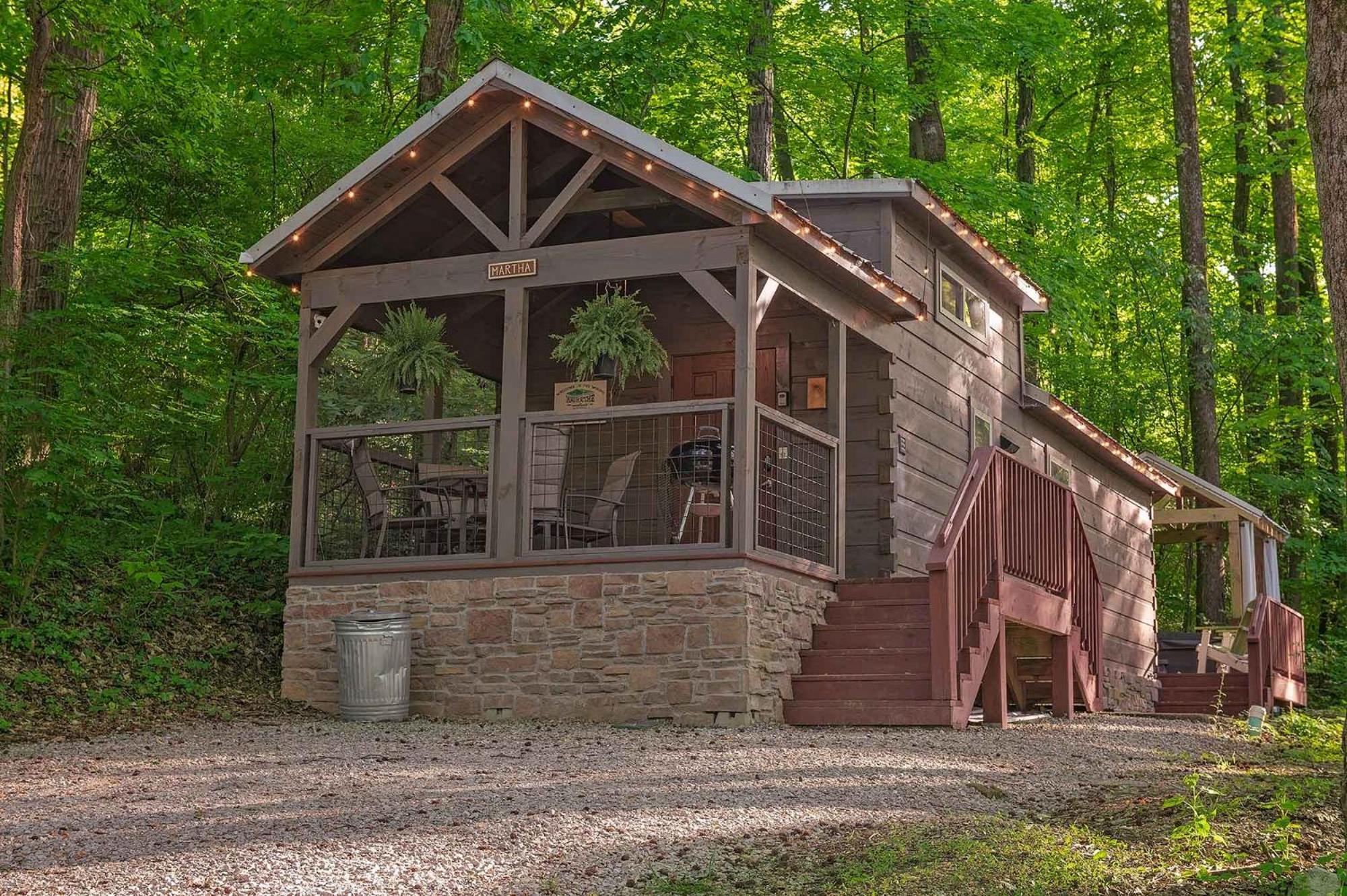 Villa Martha Cabin Tiny Cabin By Downtown Chattanooga Exterior foto